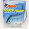 Variation-of-AFW-TOOTH-PROOF-BROWN-SINGLE-STRAND-STAINLESS-STEEL-LEADER-FISHING-WIRE-27LB-360-331853302993-323a
